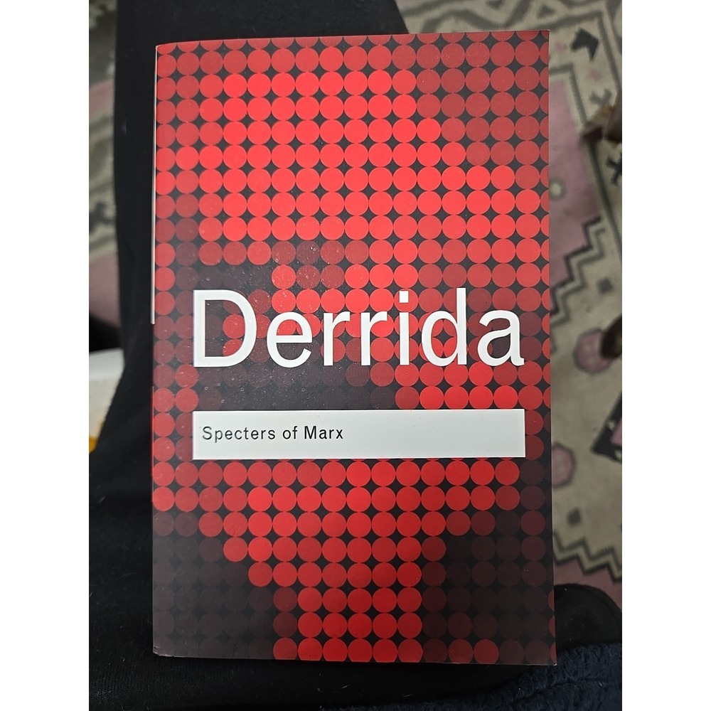Jacques Derrida Specters of Marx (Paperback) Routledge Classics 11AB